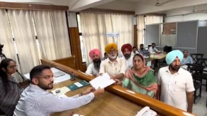 Second Day for Nominations In Punjab Loksabha Election, dharmveer gandhi sukhpal khaira nomination