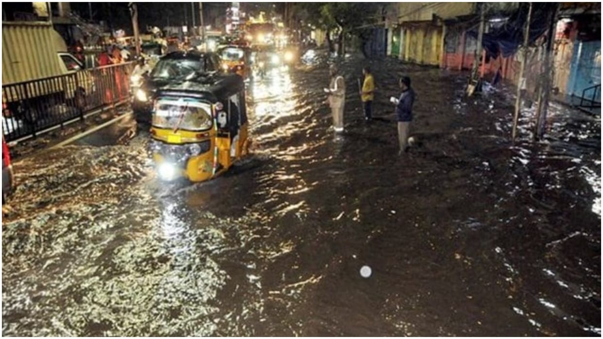 Telangana Rain havoc several killed and injured Wall collapse in Hyderabad news and updates