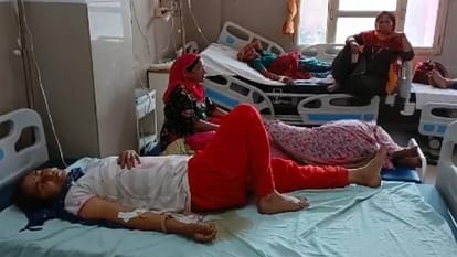 Datia News: Health of 35 people including children and women deteriorated after eating rice