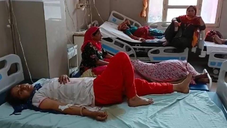 Datia News: Health of 35 people including children and women deteriorated after eating rice
