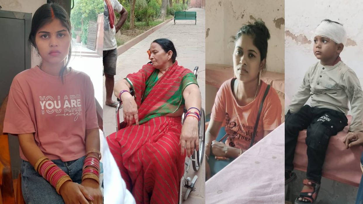 health of four tourists at Taj Mahal deteriorated due to scorching heat in Agra