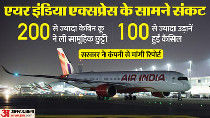 AI Express: सामूहिक छुट्टी पर गए स्टाफ पर एयर इंडिया एक्सप्रेस की सख्त कार्रवाई, 25 कर्मचारी निष्कासित air india express 25 employees terminated after mass sick leave news updates