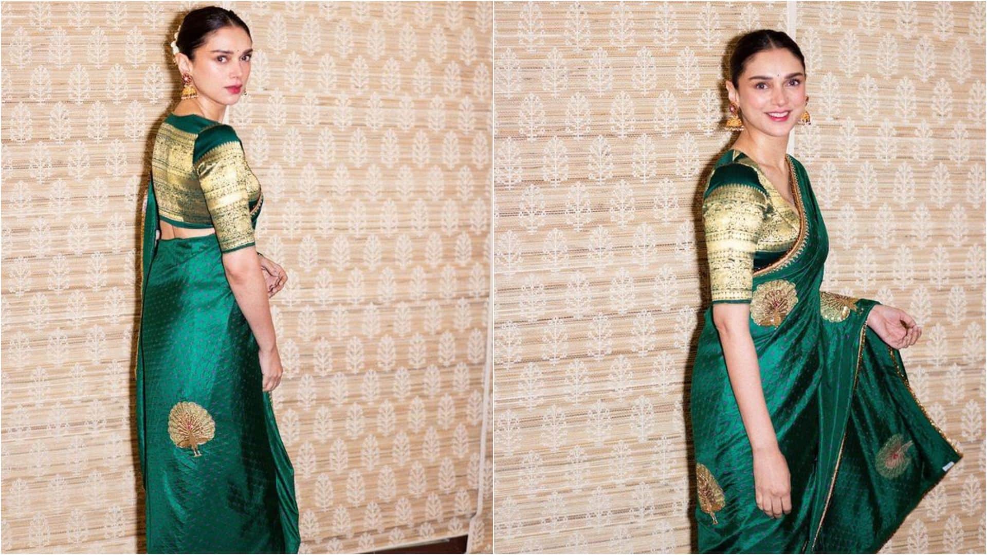 Aditi Rao Hydari Reaction on engagement with Siddharth says Its absolutely fantastic I feel very lucky