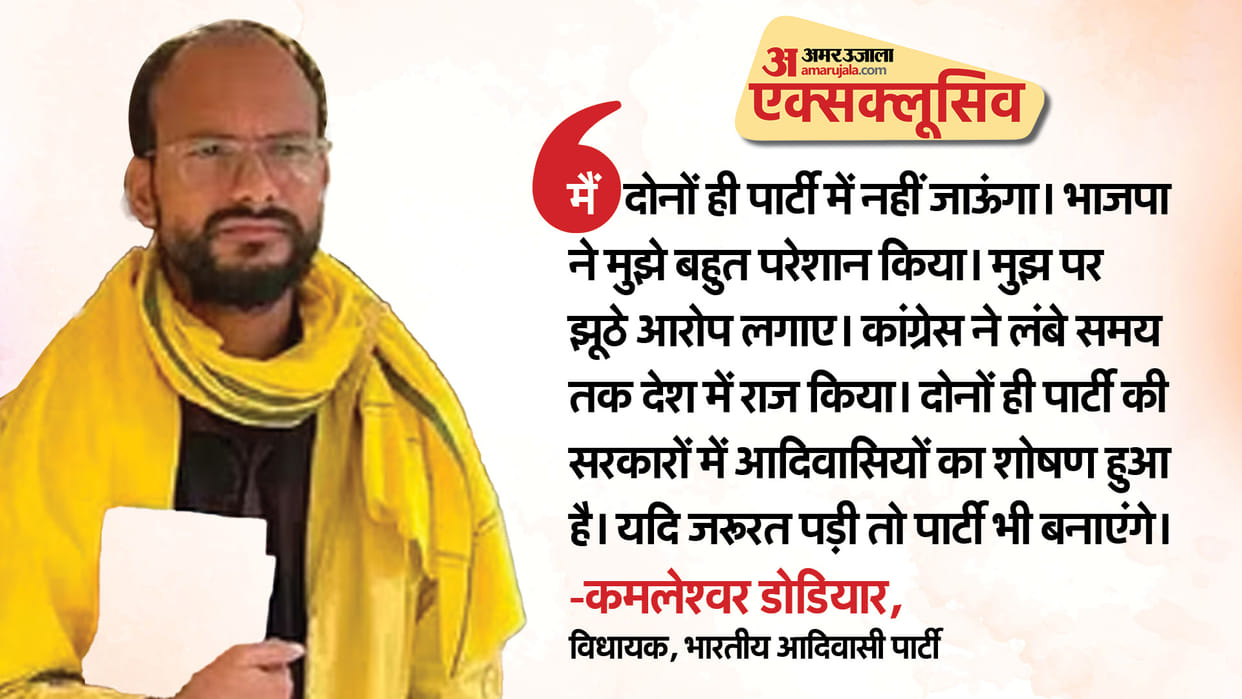 MP News: The only MLA of Madhya Pradesh was expelled by the Bharatiya Tribal Party! Dodiyar said – I came to k