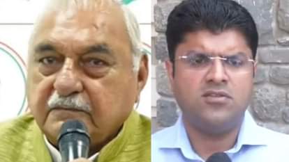 भूपेंद्र हुड्डा और दुष्यंत चौटाला