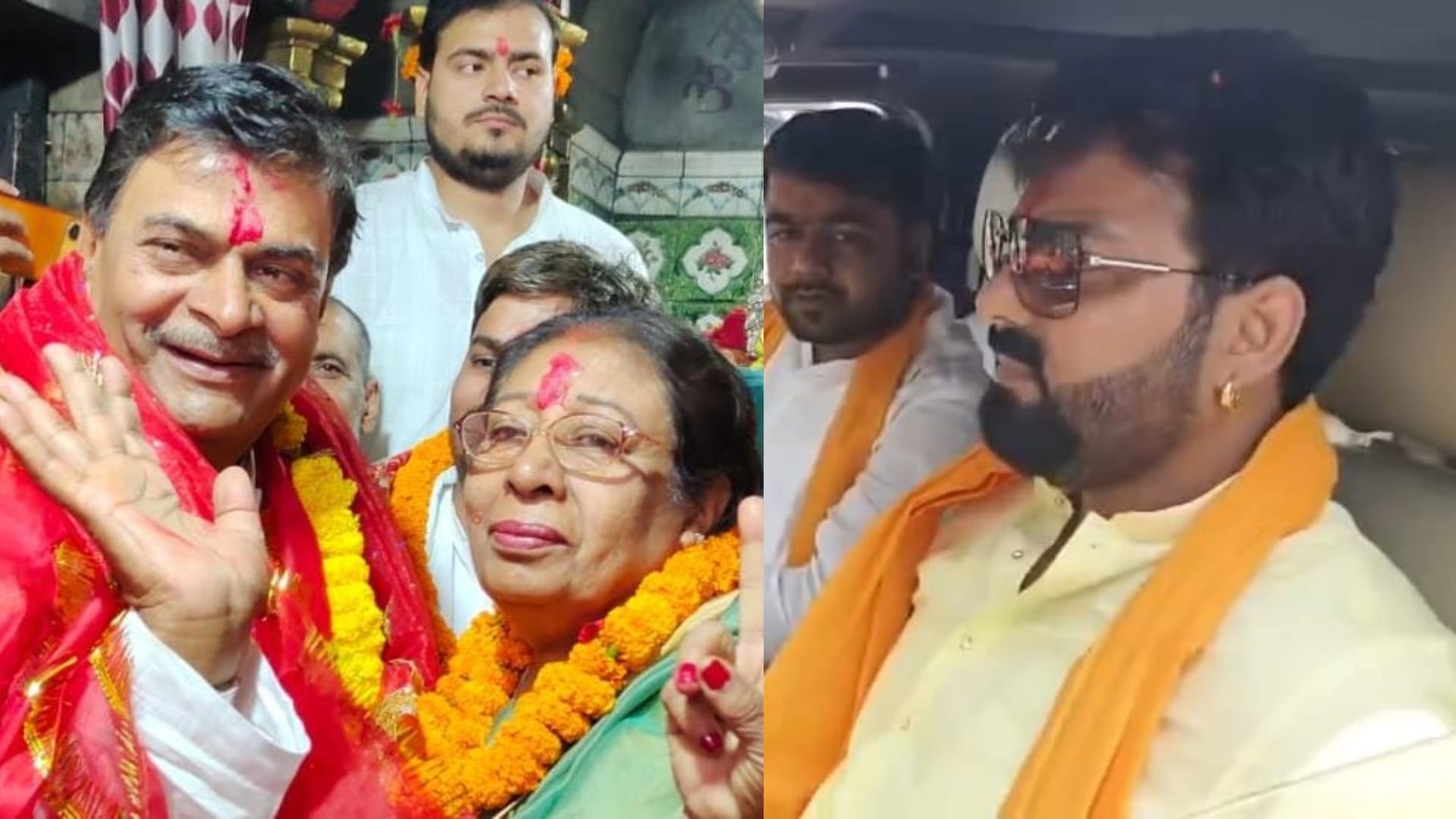 आर के सिंह और पवन सिंह।