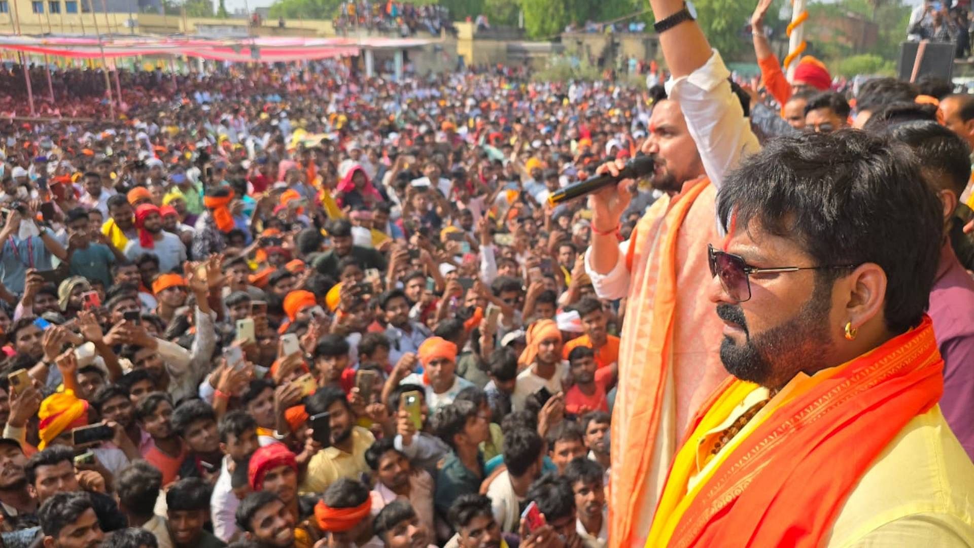 Bihar Lok Sabha Election Crowd Youth Gathered Public Meeting Of Independent  Candidate Pawan Singh From Karakat - Amar Ujala Hindi News Live - Ls  Polls:काराकाट से निर्दलीय प्रत्याशी पवन सिंह की जनसभा