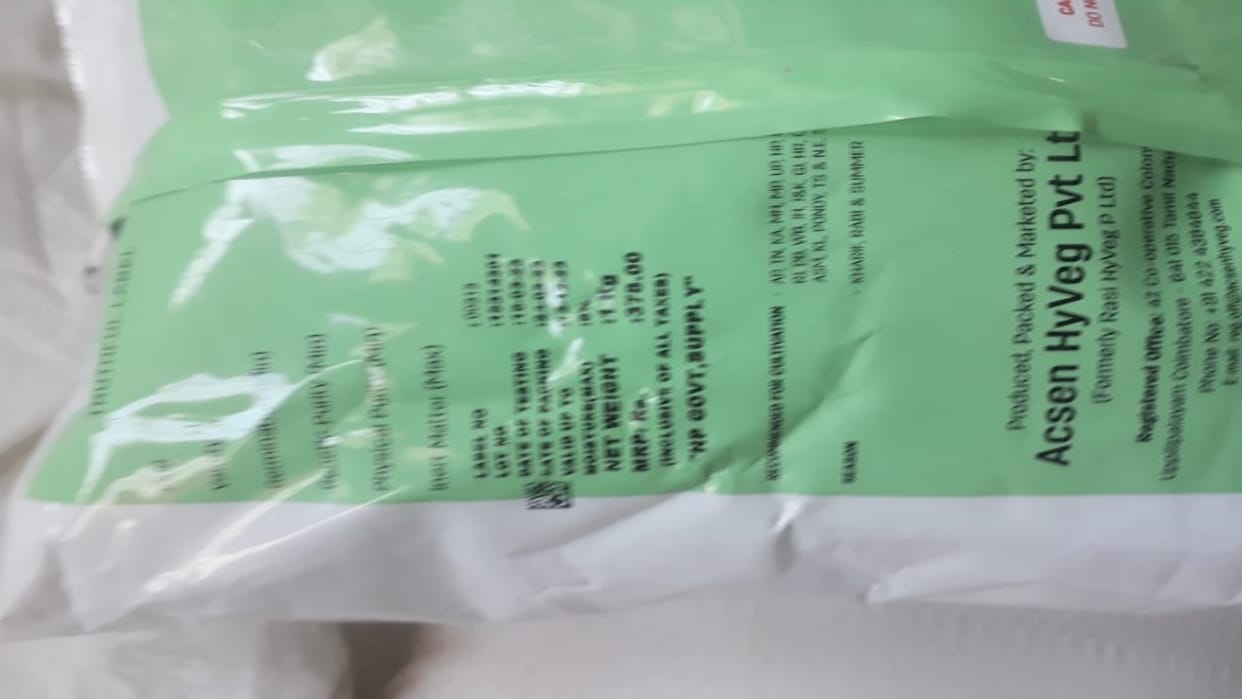 Expiry date pea seeds distributed to farmers in Kinnaur