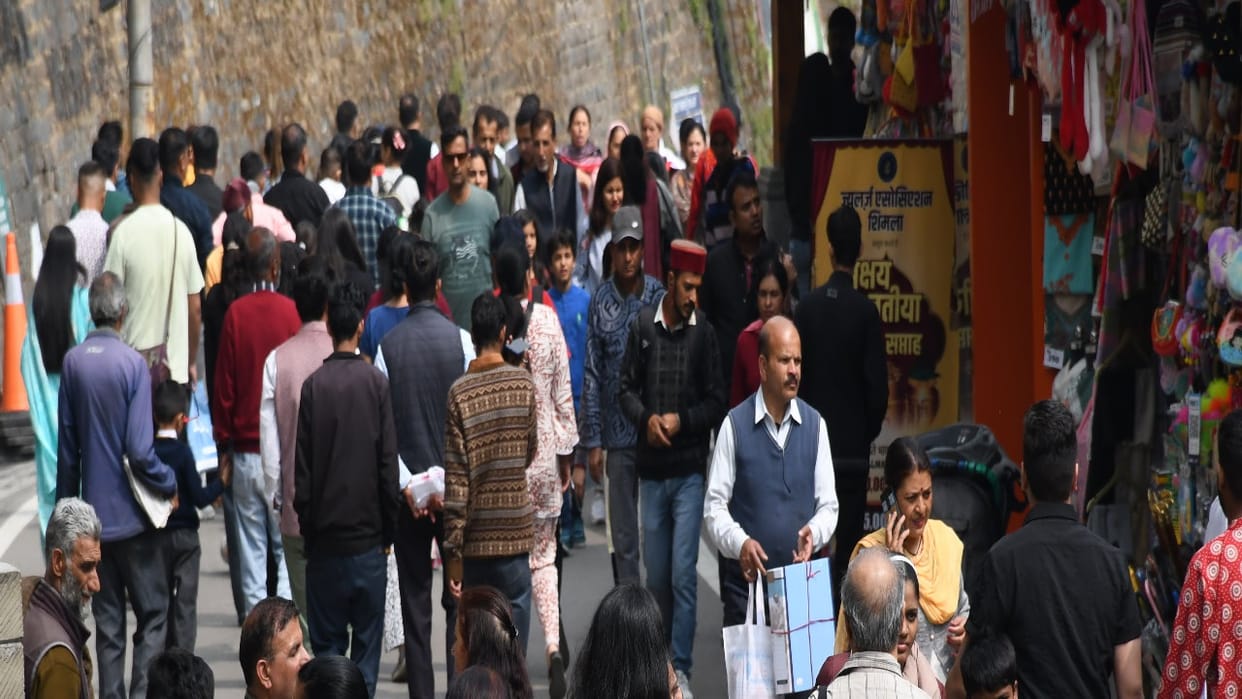 Advance booking of 60 percent hotel rooms for weekend in Shimla Himachal