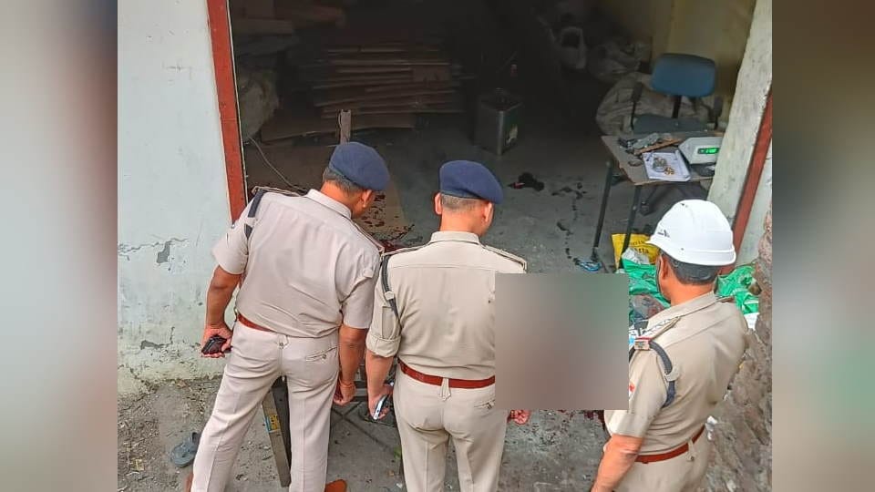 Dehradun News Bomb blast in scrap shop eight people injured three in critical