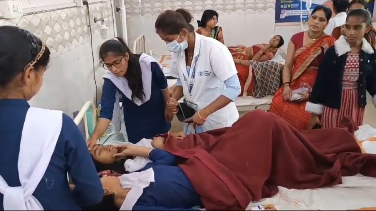 Bihar News: Hostel girls fell ill with food poisoning in jahanabad health department