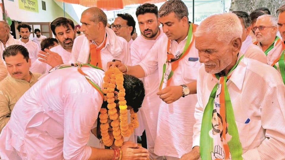 Campaigning on peak in Haryana Loksabha Election