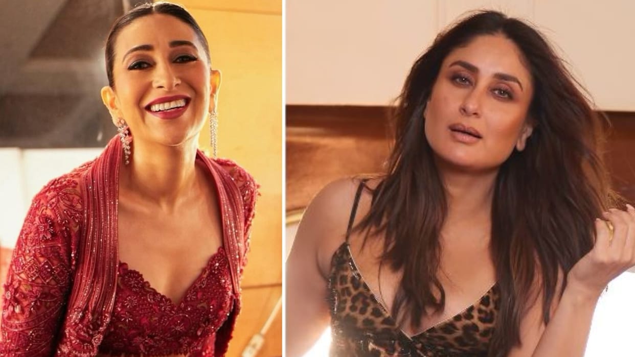 Karisma Kapoor says Kareena Kapoor is her idol and she will always be her first baby inspire from raj kapoor