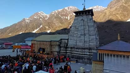 Kedarnath Dham 400 meters of area left to be built in making alternative route Chardham Yatra 2025 Uttarakhand