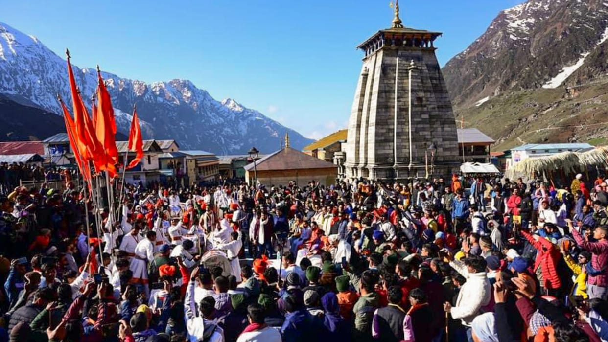 Kedarnath Dham: 4 lakh 24 thousand 242 devotees visited in 14 days