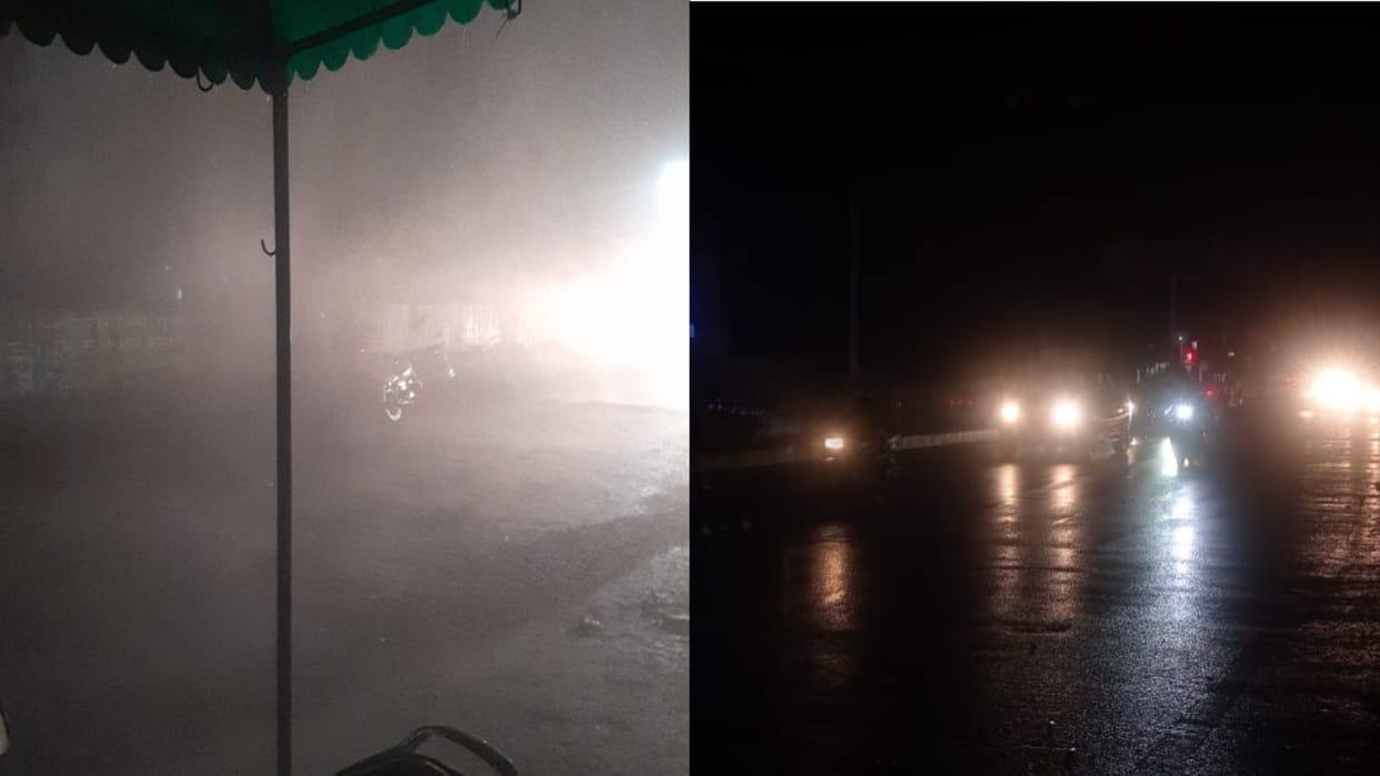 Haryana Weather Update Rain hailstorm in Many parts of Haryana