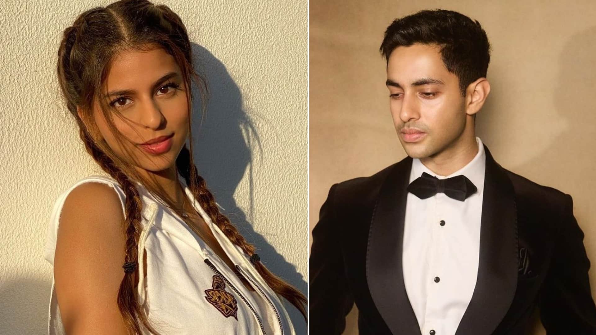 Affair Rumours Shah Rukh Khan Daughter Suhana Khan Amitabh Bachchan GrandSon Agastya Nanda Spotted Together
