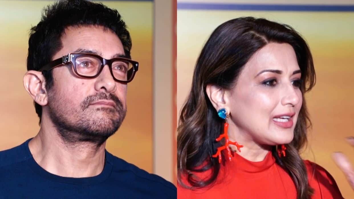 Celebrating 25 years of Sarfarosh aamir khan sonali bendre makarad deshpandey spotted of the screening