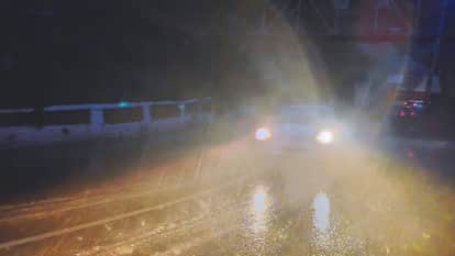 शिमला में बारिश।