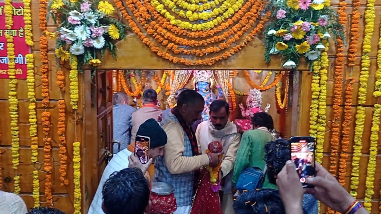 Yamunotri Dham doors opened on Akshaya Tritiya first among the Char Dhams Chardham Yatra 2024
