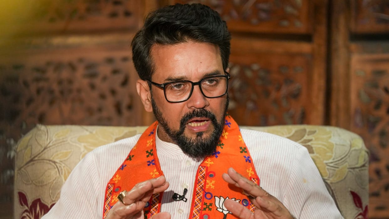 Anurag Thakur slammed Congress on the issue of reservation and amendment in the Constitution