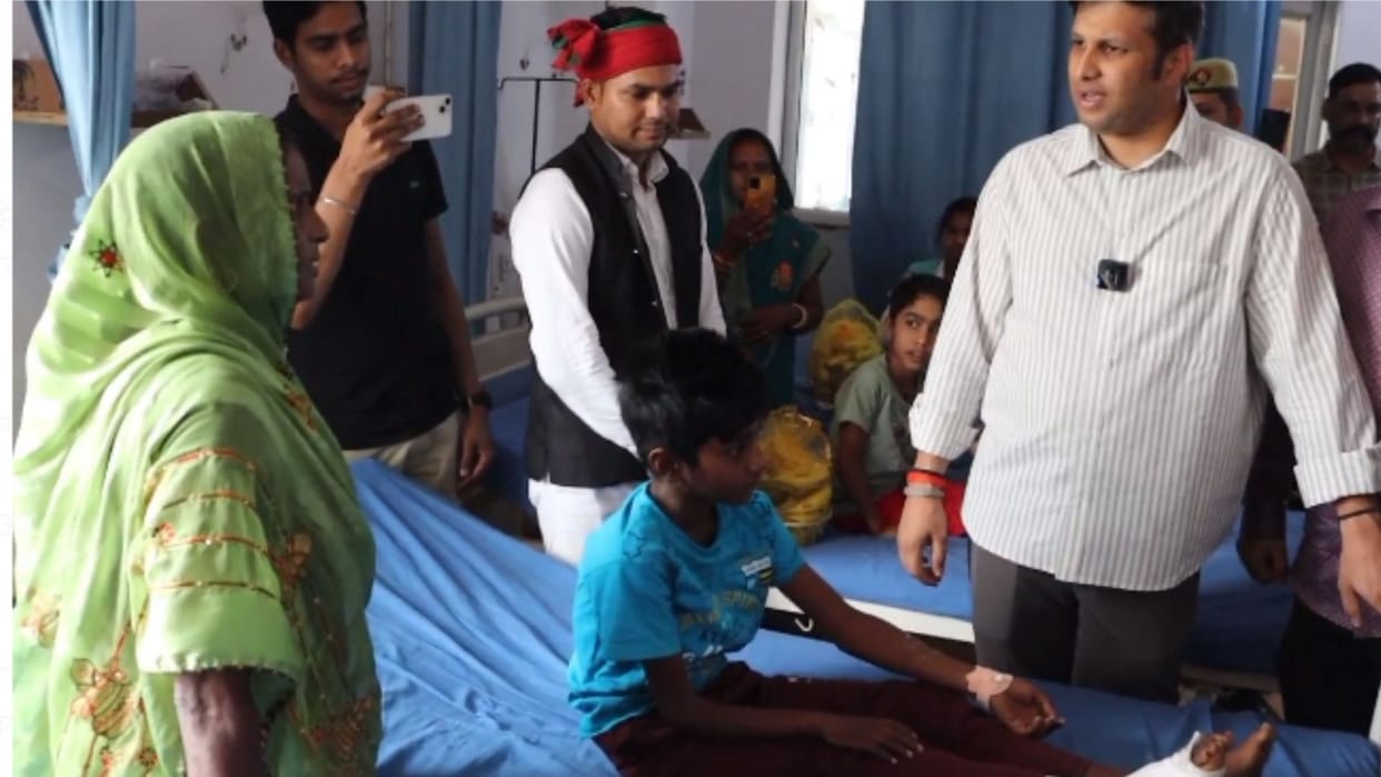 Corrective Surgery Campaign DM Jaunpur met undergone surgery children