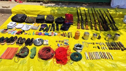 Naxalites killed in Pedia encounter identified there was a reward of Rs 30 lakh on all in Bijapur