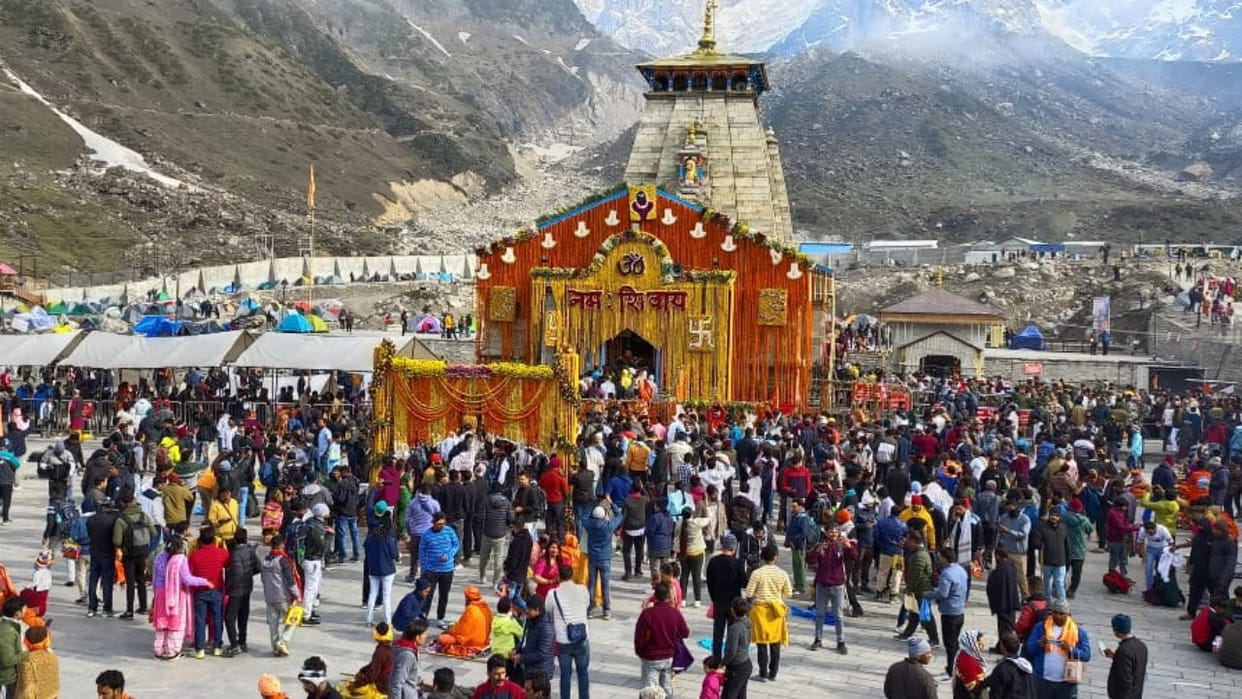 Kedarnath Yatra 2024: On Monday 11242 people visited Baba Kedarnath read all Updates in hindi