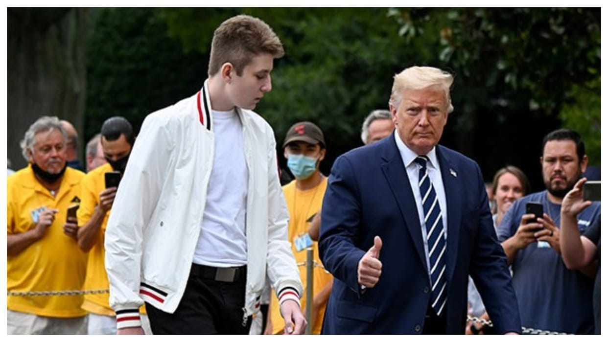 Donald Trump Youngest Son Barron Stepped Back From Political Debut, Not Attend Republican Convention