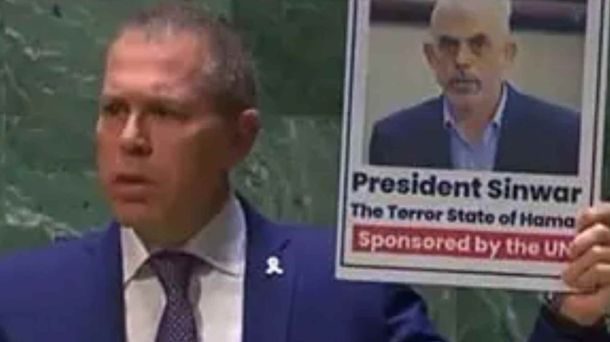 UN General Assembly: Israeli Envoy Shreds UN Charter Over Resolution Supporting Full Membership Of Palestine