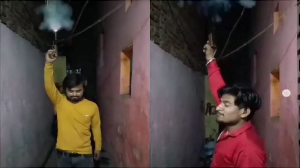 Video made with fake gun caught by police as soon as it went viral