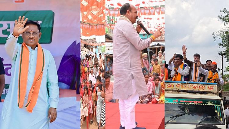 CG News: सीएम साय समेत मंत्रियों, विधायकों और सांसदों ने ओडिशा-झारखंड में डाला डेरा, कर रहे धुआंधार प्रचार