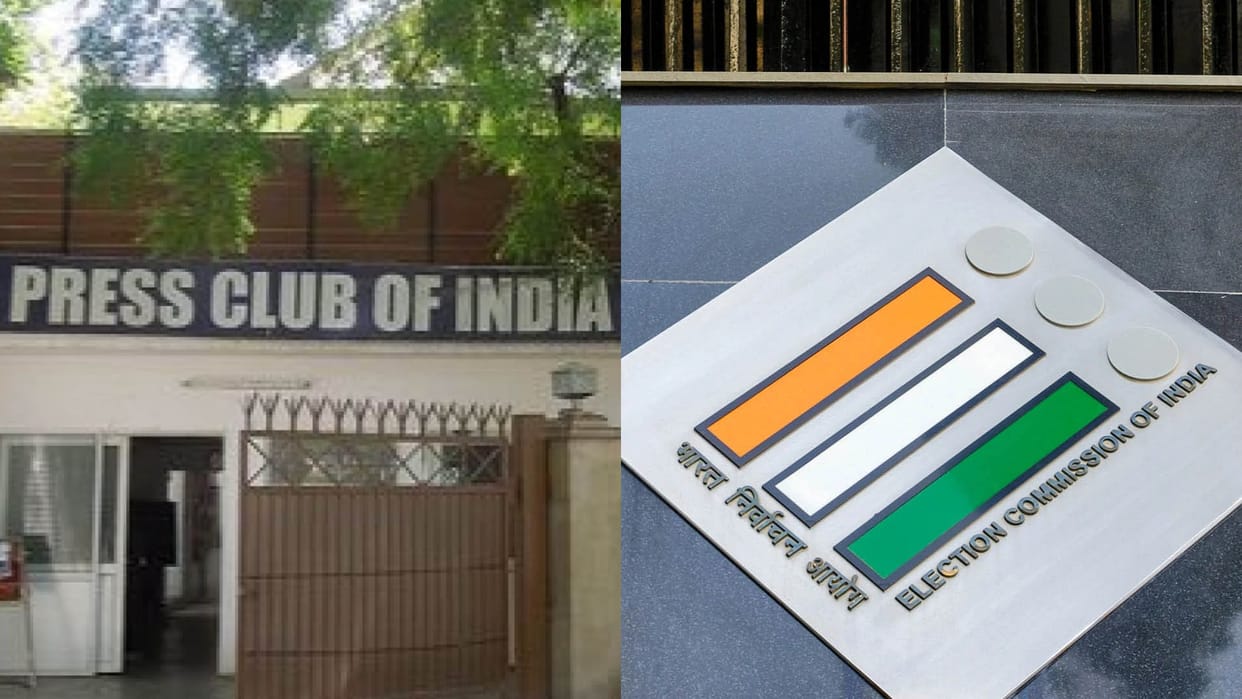 Press Club of India wrote a letter to the Election Commission