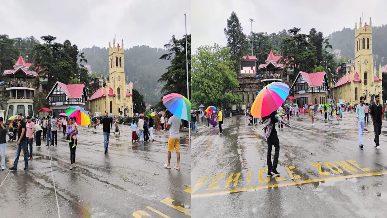 Orange alert for heavy rain in Himachal Pradesh from tomorrow