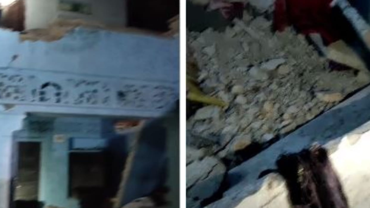 Bundi News: 3 people of the same family died due to lightning, the accident happened due to collapse of roof