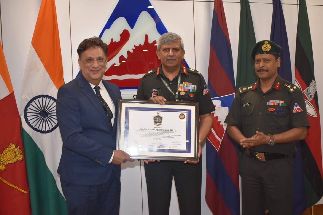 Sela Tunnel officially recognised as India's highest tunnel by International Book of Honour