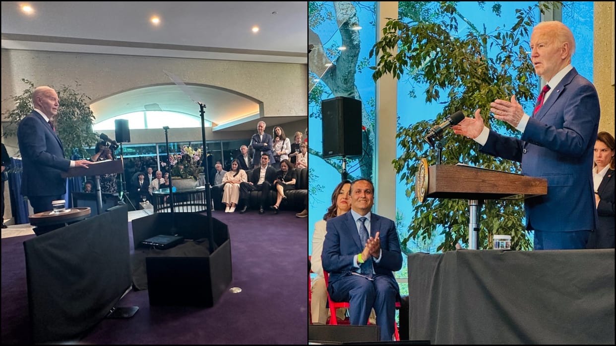 Indian American venture capitalist hosts President Biden at his residence for fundraiser news in hindi