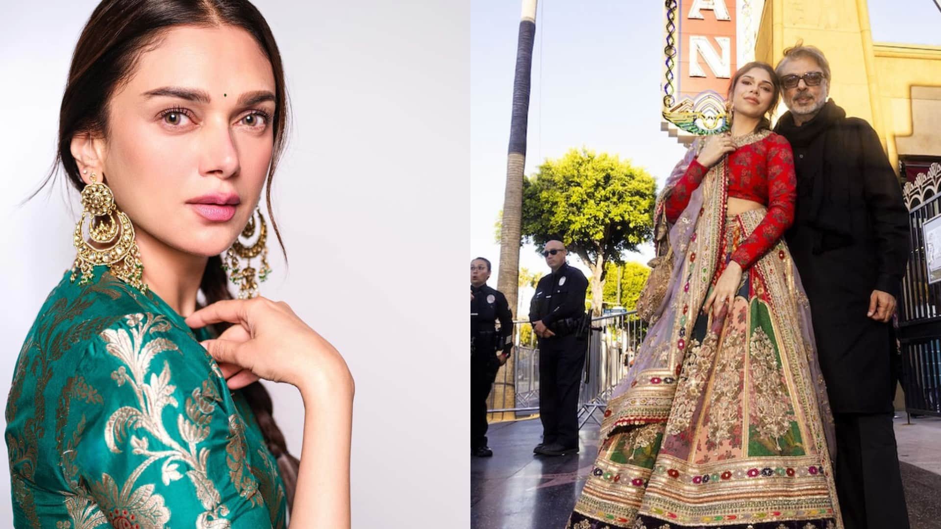 Aditi Rao Hydari Hydari condemns trolling Sharmin Segal says its horrible I would say look at the positive
