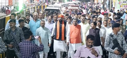 PM Modi visit to Bihar; Road show in Patna; Campaign; Lok Sabha Election, Patna Sahib, Patliputra; BJP, NDA