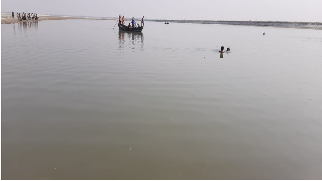 4 children who went to take bath in Saryu river in Basti drowned