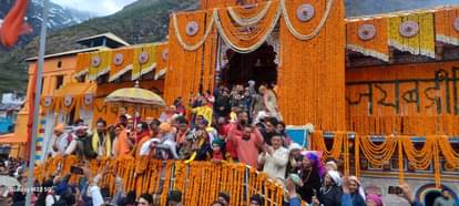 Chardham Yatra 2024 Badrinath Dham Doors open today For Pilgrims Uttarakhand All Update In Hindi