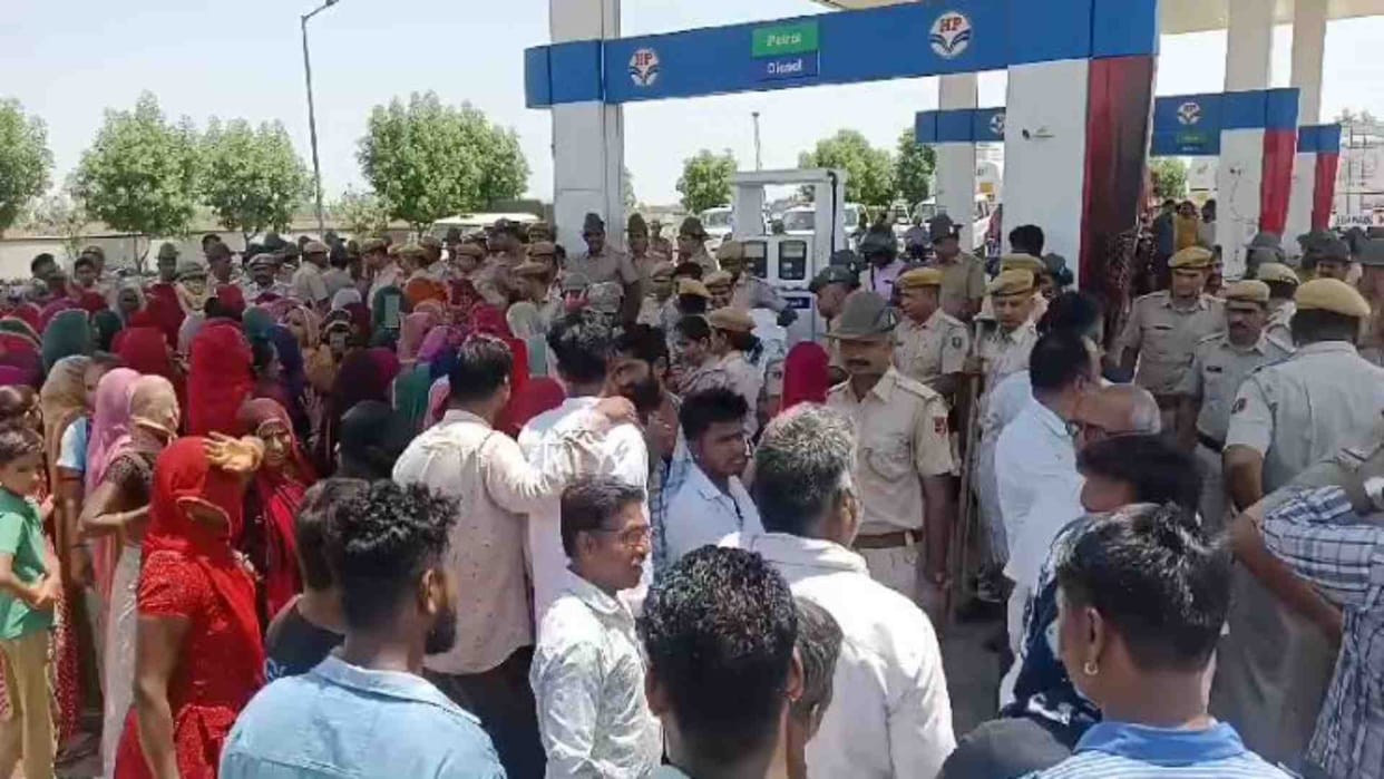 Pali News: Salesman dies while catching a criminal who was running away after filling diesel