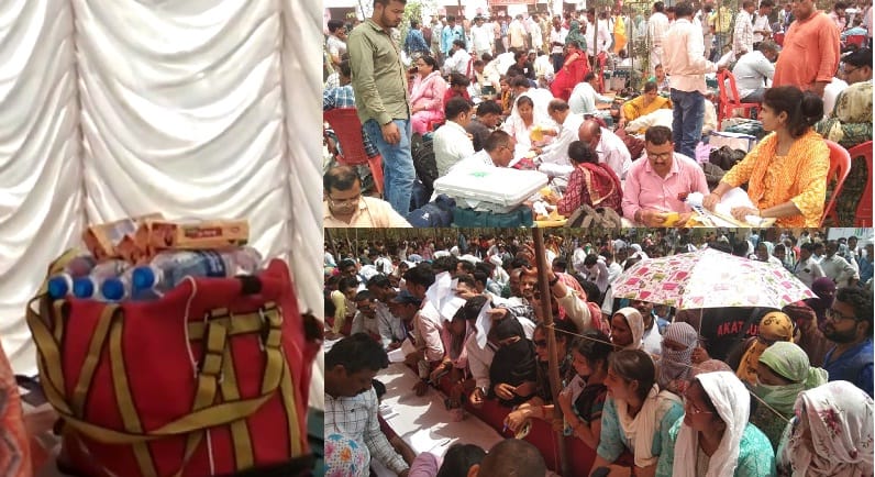 Hardoi, 665 polling parties left for voting at 2,214 centres, voting will start from 7 o'clock tomorrow
