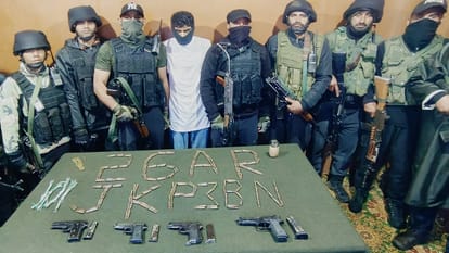 arms including 9 IEDs recovered in Reasi terrorist associate arrested in Bandipora