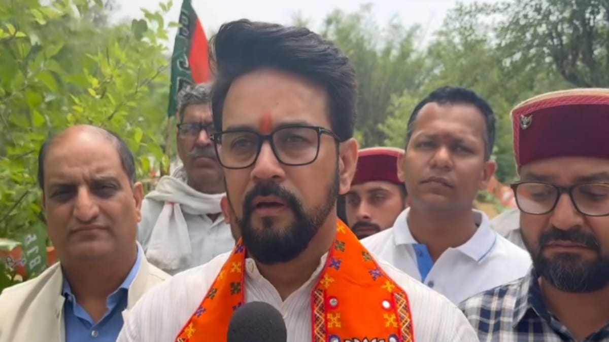 Anurag Thakur Comment On Priyanka Gandhi Vadra And Robert Vadra