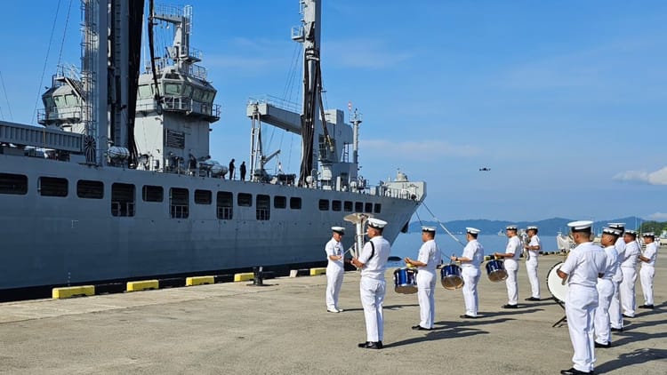 Ins Shakti Malaysia:ins शक्ति और Ins दिल्ली पहुंचे कोटा किनाबालु, मलयेशिया के साथ ...