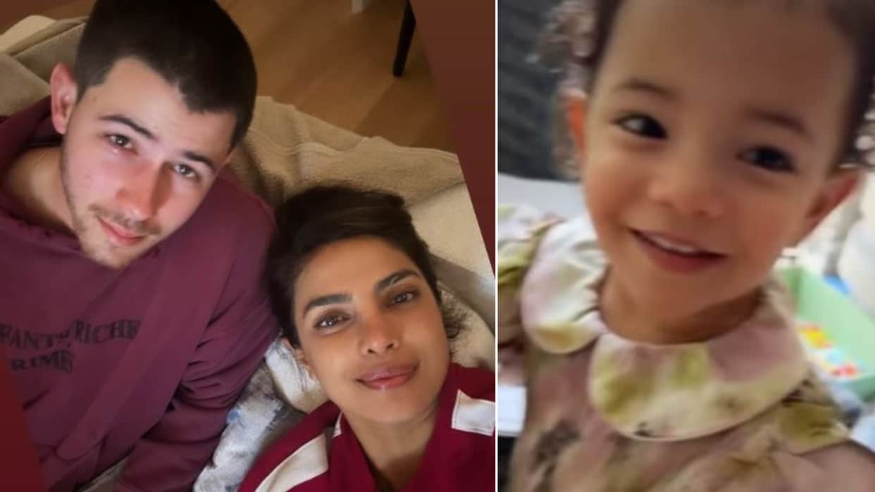 Priyanka Chopra shares adorable video of daughter Malti Marie on mothers day get cozy with husband Nick Jonas