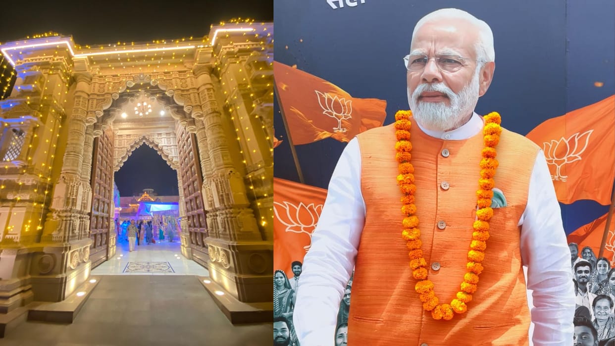 PM Modi Varanasi Roadshow preparation of Kashi grand decoration see latest Photos