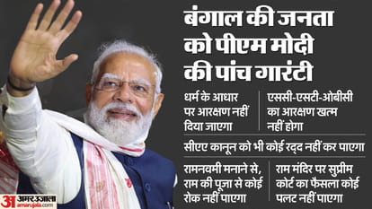 Lok Sabha Polls election campaign pm modi rally in west bengal news in hindi