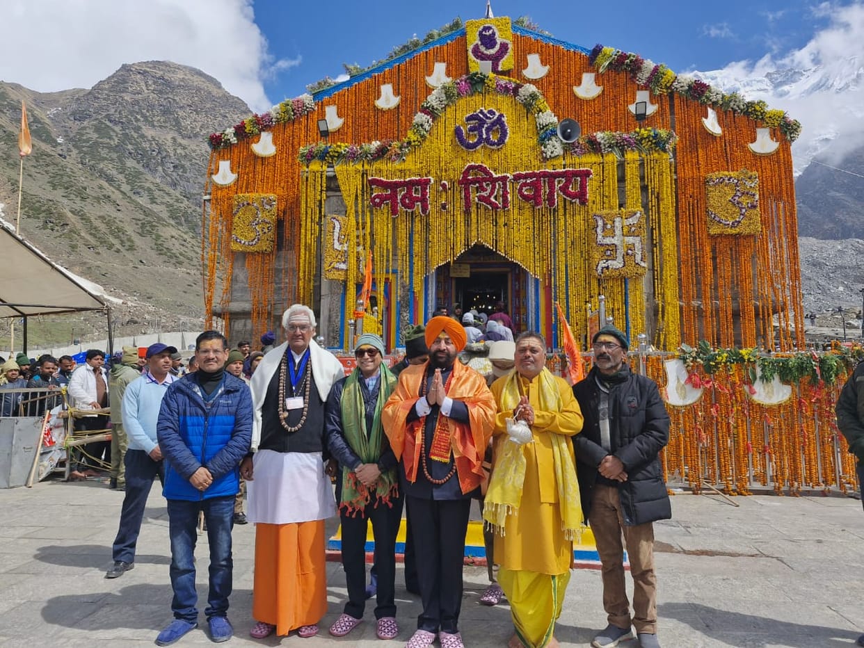 Chardham Yatra 2024: Governor Lieutenant General Gurmeet Singh visited Kedarnath Dham